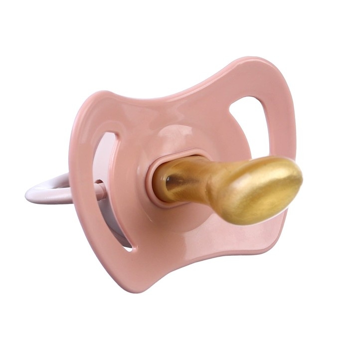 Соска - пустышка латексная ортодонтическая «Нежность», от 6 мес., цвет розовый Соска - пустышка латексная ортодонтическая «Нежность», от 6 мес., цвет розовый