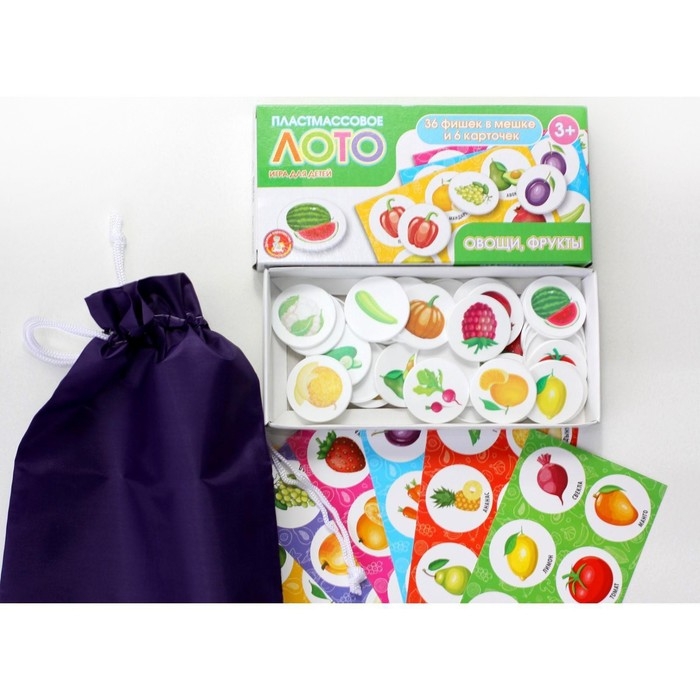 Лото «Овощи, фрукты» Лото «Овощи, фрукты»