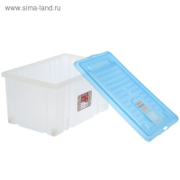 Ящик для хранения с крышкой Darel-box, 56 л, 60×40×31 см, цвет МИКС