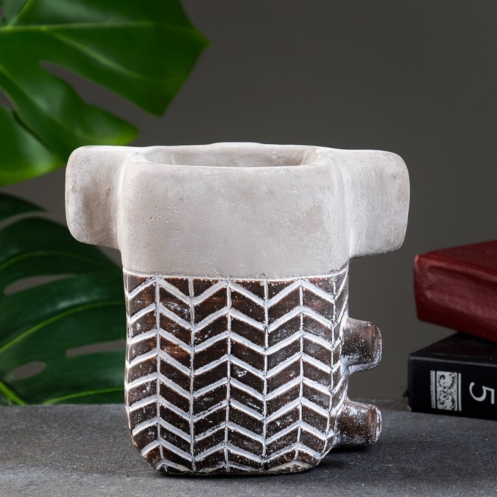 Кашпо - ваза  Кашпо - ваза "Коала" 15х10х15см