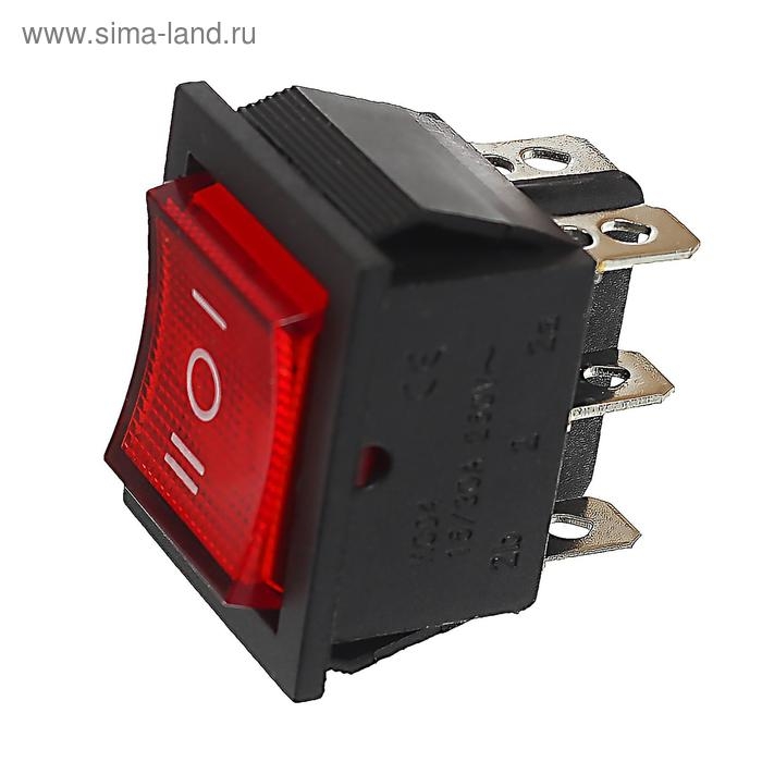 Кнопка - выключатель, трехпозиционный, c подсветкой 250 Вт, 15 А Кнопка - выключатель, трехпозиционный, c подсветкой 250 Вт, 15 А