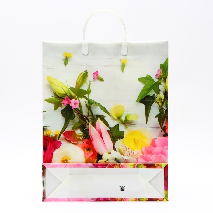 Пакет Пакет "Цветущий момент", мягкий пластик, 42 x 32 см