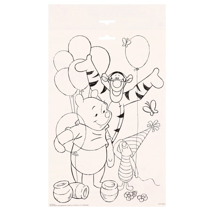 Развивающая игра на липучках, конструктор «Веселые липучки», Медвежонок Винни и его друзья Развивающая игра на липучках, конструктор «Веселые липучки», Медвежонок Винни и его друзья