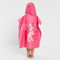 Полотенце-пончо детское махровое My Little Pony Пинки Пай 60х120 см, 50% хл., 50% полиэстер