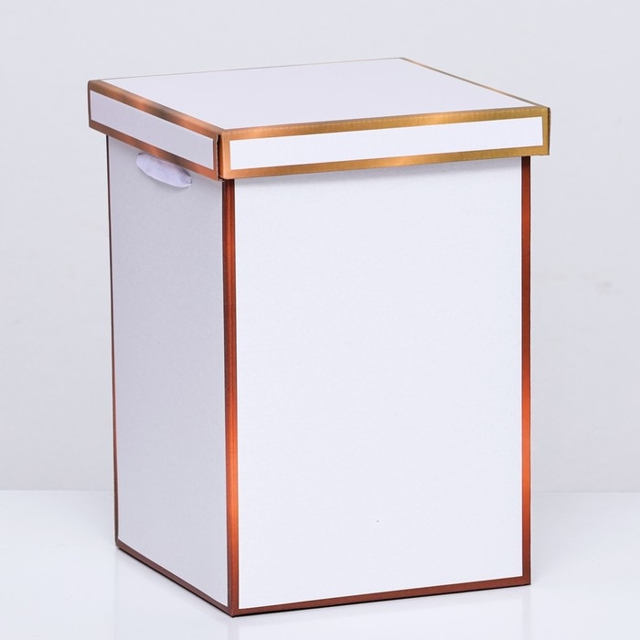 Коробка складная, золотая, 17 х 25 см Коробка складная, золотая, 17 х 25 см