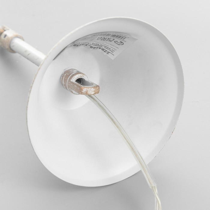 Люстра Люстра "Франческа" 5xE14 40Вт белый с золотой патиной 57х57х39-98 см BayerLux