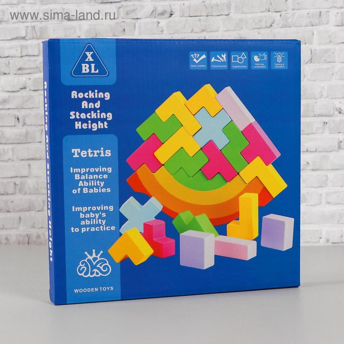 Балансир Балансир "Тетрис" 22,5х22,5х2 см, 21 элемент