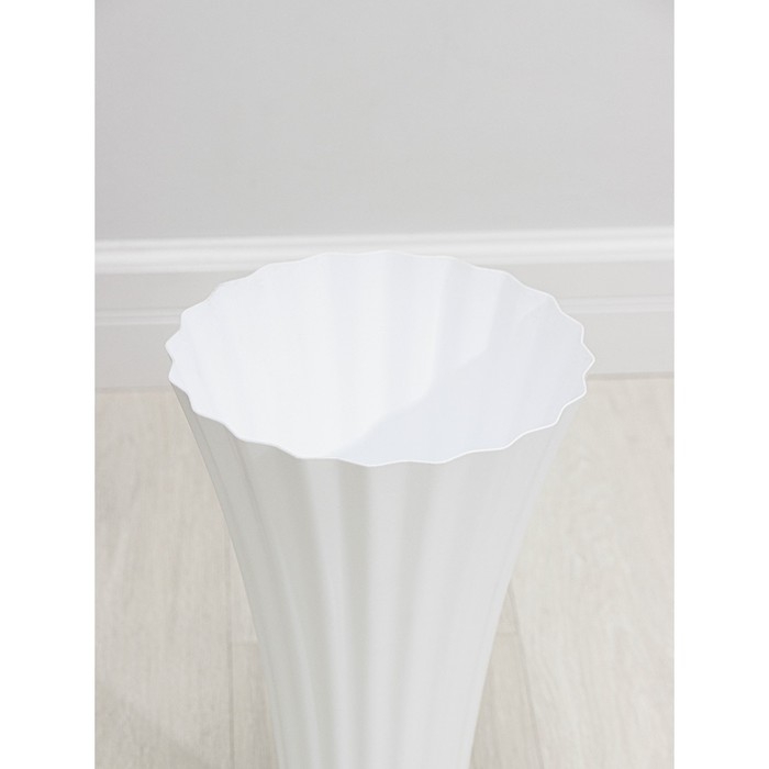 Ваза под срезку, 5 л, белая Ваза под срезку, 5 л, белая