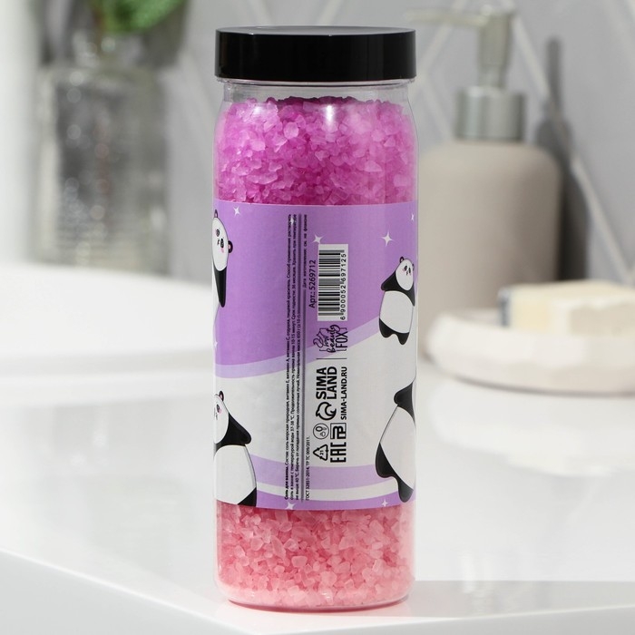 Соль для ванны «Противогрустин», 650 г, аромат ягод, BEAUTY FОХ Соль для ванны «Противогрустин», 650 г, аромат ягод, BEAUTY FОХ