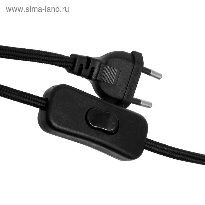 Торшер "Нова" 1x40Вт E27 черный 25х30х145 см.