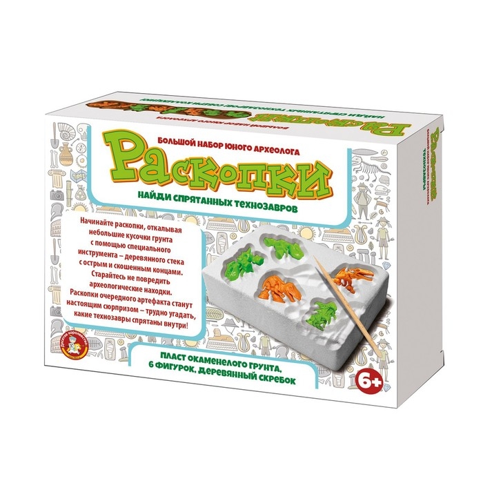 Раскопки «Технозавры», 6 фигурок Раскопки «Технозавры», 6 фигурок