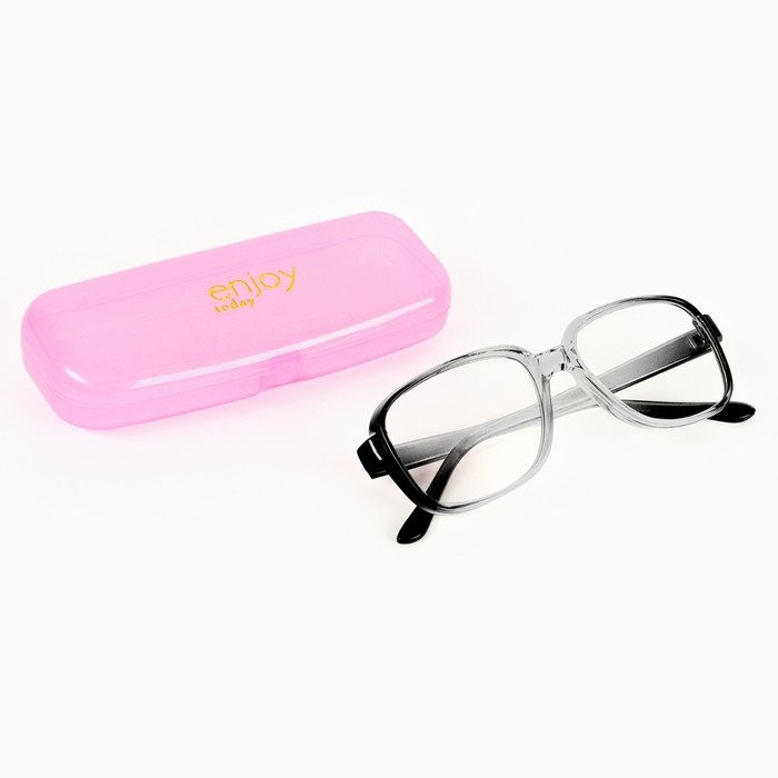 Футляр для очков Enjoy, розовый, 15,5 х 5,2 х 3,5 см Футляр для очков Enjoy, розовый, 15,5 х 5,2 х 3,5 см