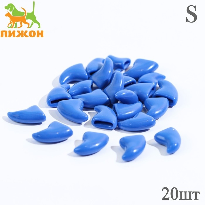 Когти накладные Когти накладные "Антицарапки", размер S, синие