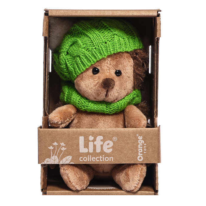 Мягкая игрушка «Ежик Колюнчик: Весёлая прогулка», 15 см