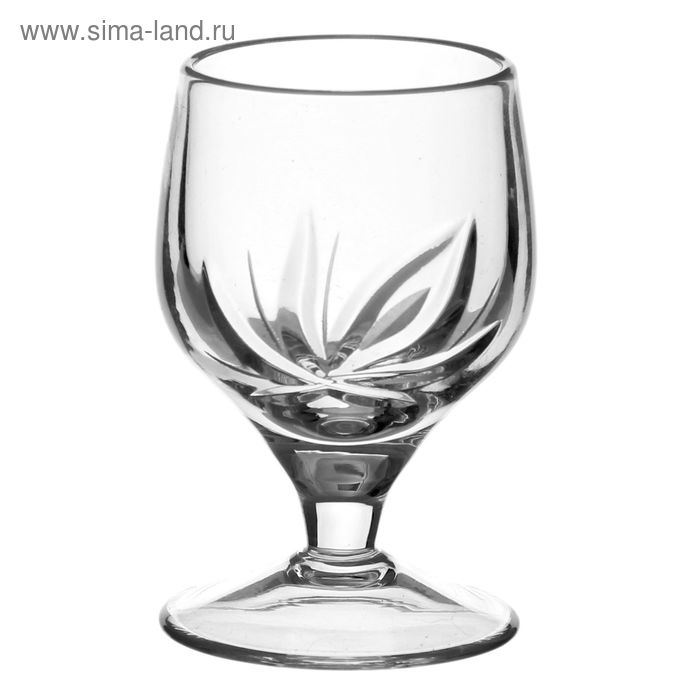 Набор рюмок хрустальных «Цветок», 15 мл, 6 шт Набор рюмок хрустальных «Цветок», 15 мл, 6 шт