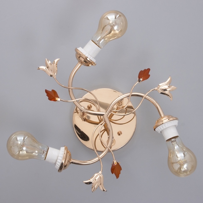 Люстра Люстра "Дикс" бп 3х40Вт Е27 Золото МОДЕЛЬ: 2612366