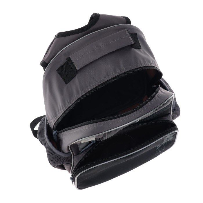 Рюкзак школьный, 37 х 26 х 13 см, эргономичная спинка, Calligrata ОРТ  Рюкзак школьный, 37 х 26 х 13 см, эргономичная спинка, Calligrata ОРТ "Велосипед"