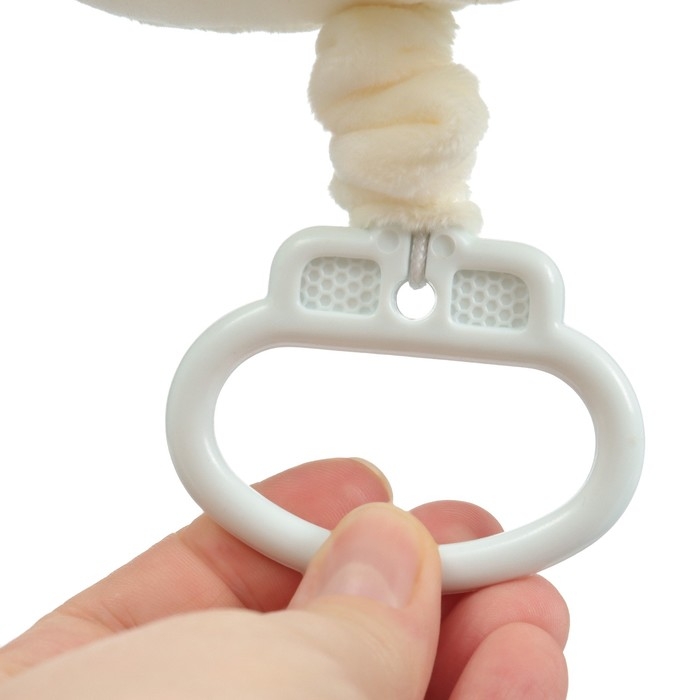 Подвеска музыкальная «Милая зайка», заводная, с погремушкой, на кроватку, коляску, Крошка Я Подвеска музыкальная «Милая зайка», заводная, с погремушкой, на кроватку, коляску, Крошка Я