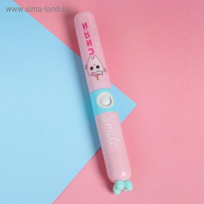 Зубная щётка детская электрическая «Доброе утро», LP-002, 19,2 х 5,5 см. Зубная щётка детская электрическая «Доброе утро», LP-002, 19,2 х 5,5 см.