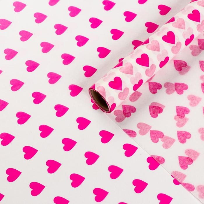Бумага силиконизированная «Сердце», для выпечки, 0,38 х 5 м Бумага силиконизированная «Сердце», для выпечки, 0,38 х 5 м
