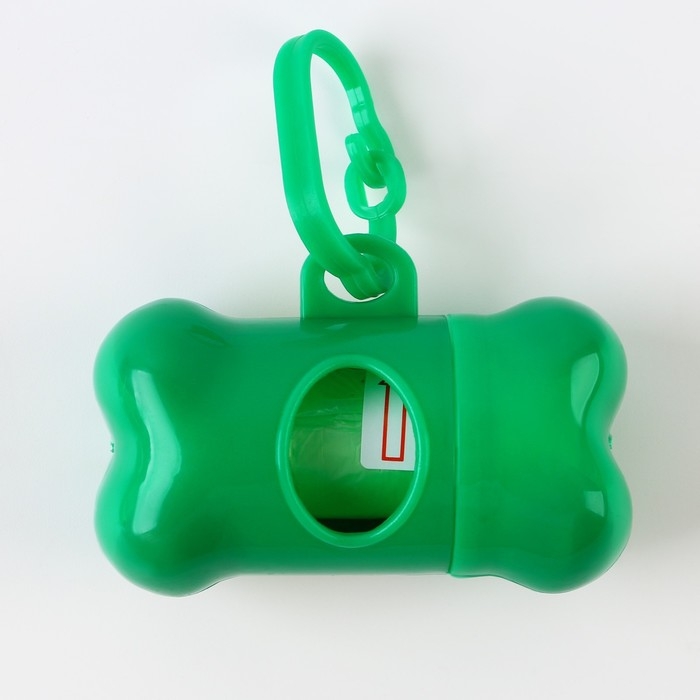 Контейнер с пакетами для уборки за собаками «Гулять» (рулон 15 шт) Контейнер с пакетами для уборки за собаками «Гулять» (рулон 15 шт)