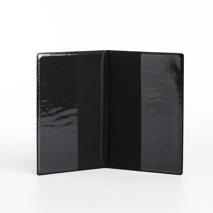 Обложка для военного билета, цвет чёрный Обложка для военного билета, цвет чёрный