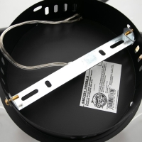 Люстра 1702/10 LED 204Вт 3000-6000К черный 95х95х80 см BayerLux