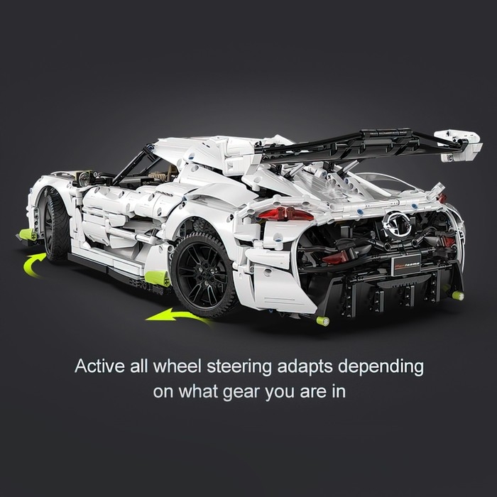 Конструктор Техно «Спорткар», 4346 деталей, масштаб 1:8 Конструктор Техно «Спорткар», 4346 деталей, масштаб 1:8