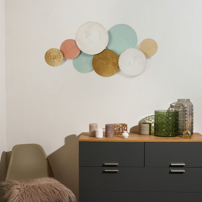 Декор настенный металл  Декор настенный металл "Бохо" 120х60 см