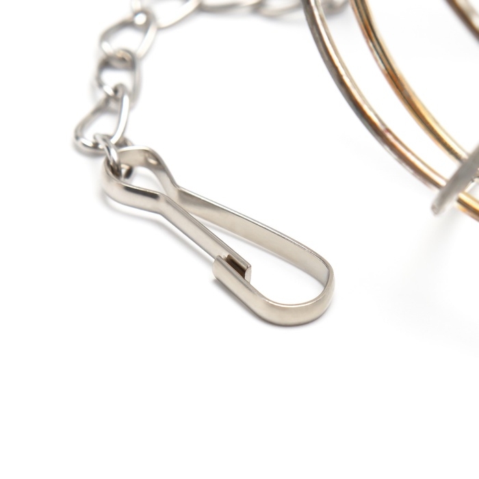 Кормушка для сена металлическая сфера, 8 х 8 х 15 см Кормушка для сена металлическая сфера, 8 х 8 х 15 см