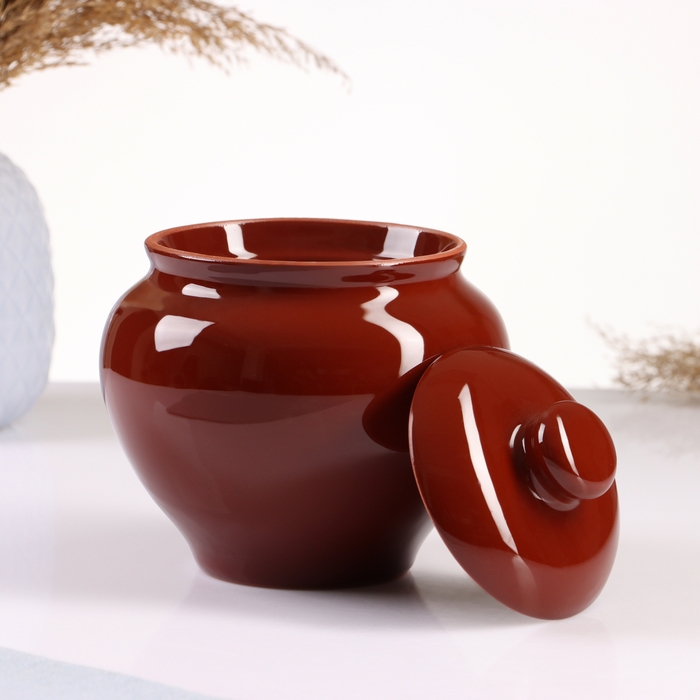 Набор горшков  Набор горшков "Подарочный с ухватом" 4х0,85л, стандарт