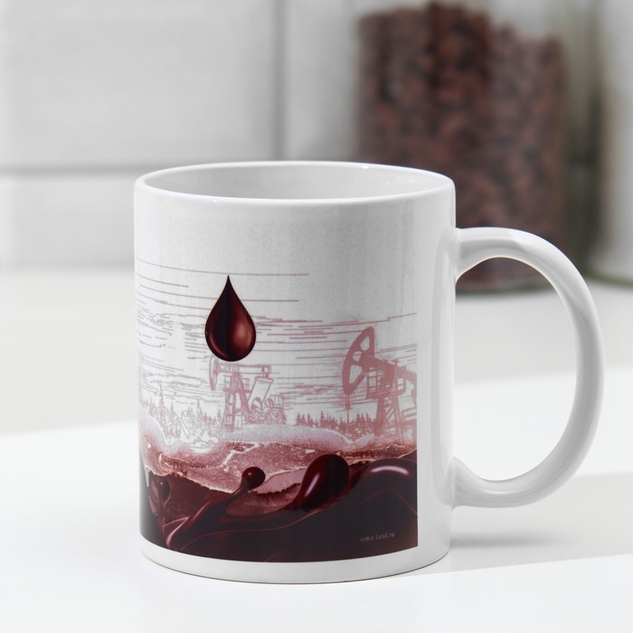 Кружка «Нефтяник» станок, нефть, 320 мл Кружка «Нефтяник» станок, нефть, 320 мл