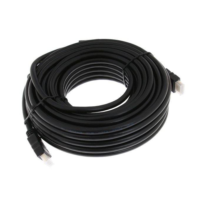 Кабель видео GOLD, HDMI(m)-HDMI(m), вер 2.0, 15 м, черный Кабель видео GOLD, HDMI(m)-HDMI(m), вер 2.0, 15 м, черный