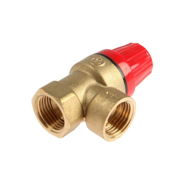 Клапан предохранительный AQUALINK, 1/2 Клапан предохранительный AQUALINK, 1/2", внутренняя/внутренняя резьба, нерегулируемый, 6 бар