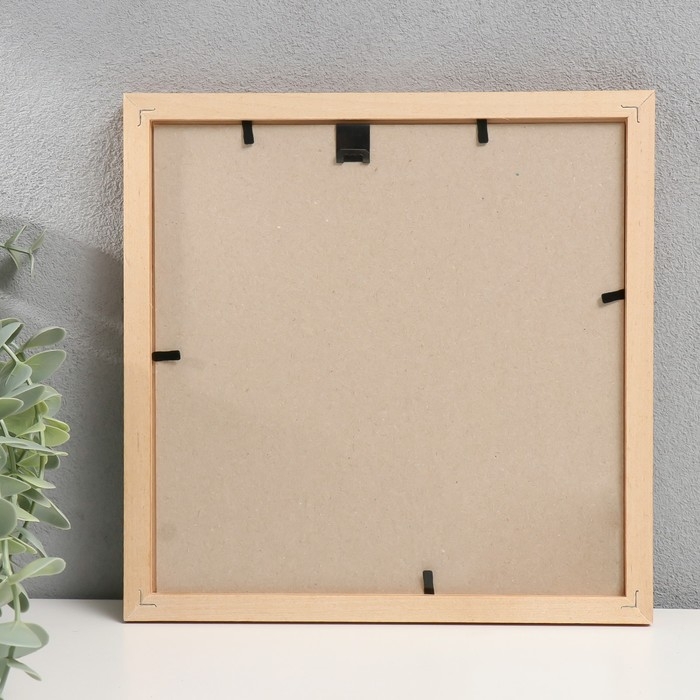 Фоторамка дерево Фоторамка дерево "Image Art" С18 20х20 см,(пластиковый экран), орех