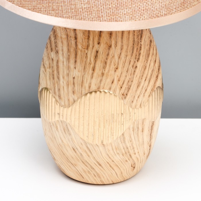 Настольная лампа Настольная лампа "Кассиопея" Е14 40Вт коричневый 20х20х33 см