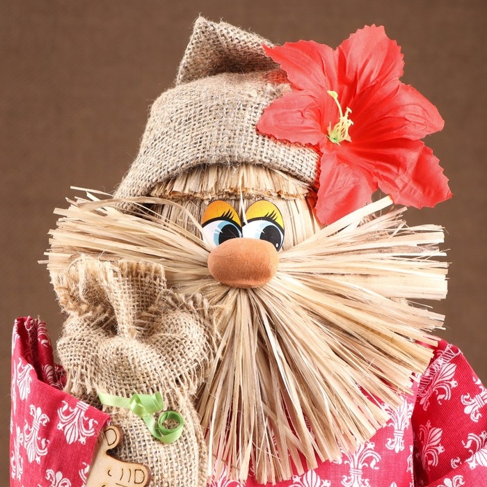 Оберег-домовой Оберег-домовой "Эксклюзив, с мешком", средний, 46х25х20 см МИКС