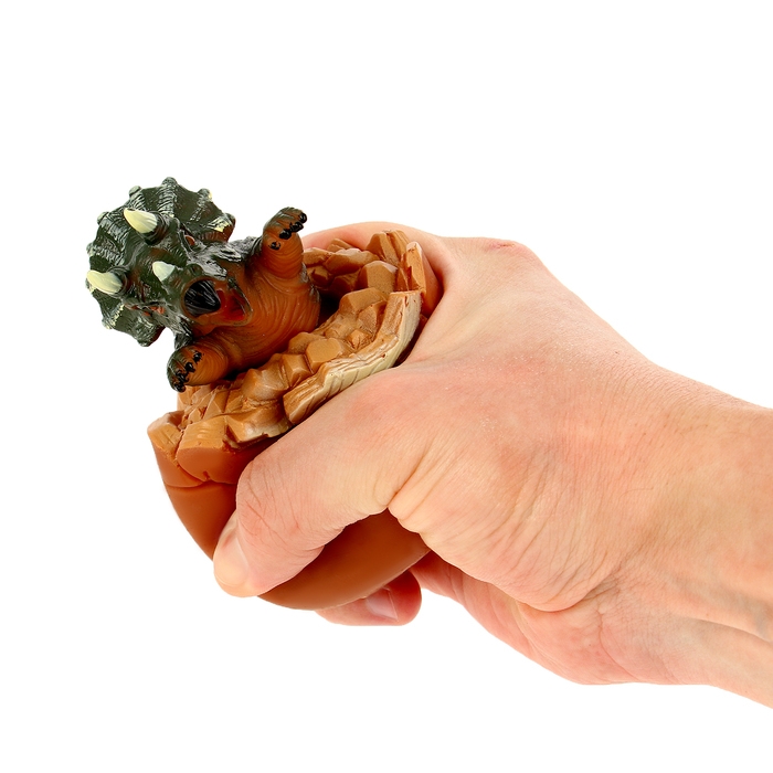 Мялка «Динозавры» световая, звуковая, виды МИКС Мялка «Динозавры» световая, звуковая, виды МИКС