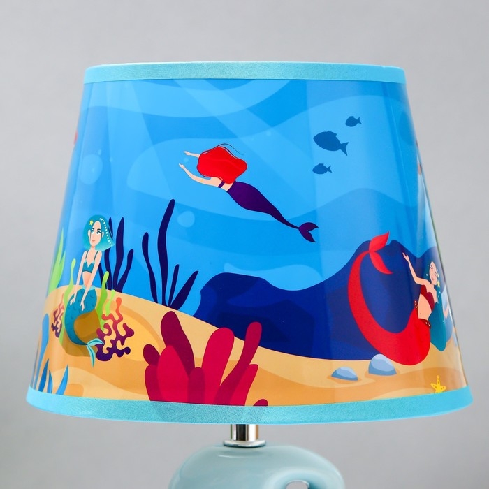 Настольная лампа  Настольная лампа "Русалки" Е14 15Вт 25х25х38 см RISALUX