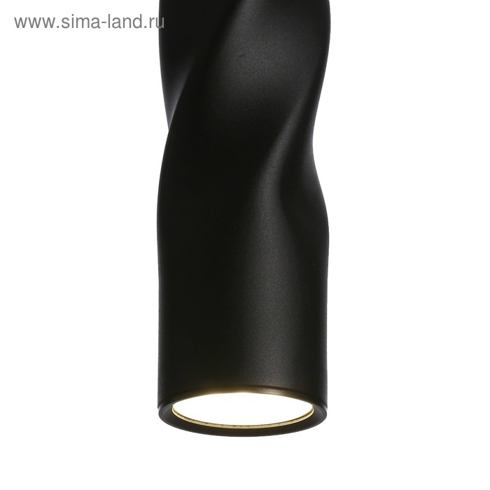 Светильник "Астелл" 1х40Вт GU10 черный 5,5х5,5х130см.