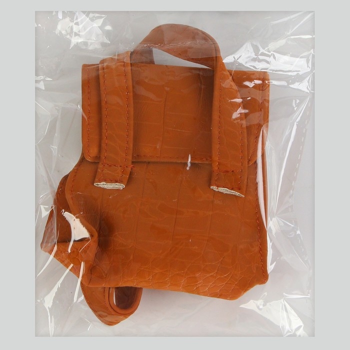 Сумка для кукол «Крокодил», цвет коричневый Сумка для кукол «Крокодил», цвет коричневый