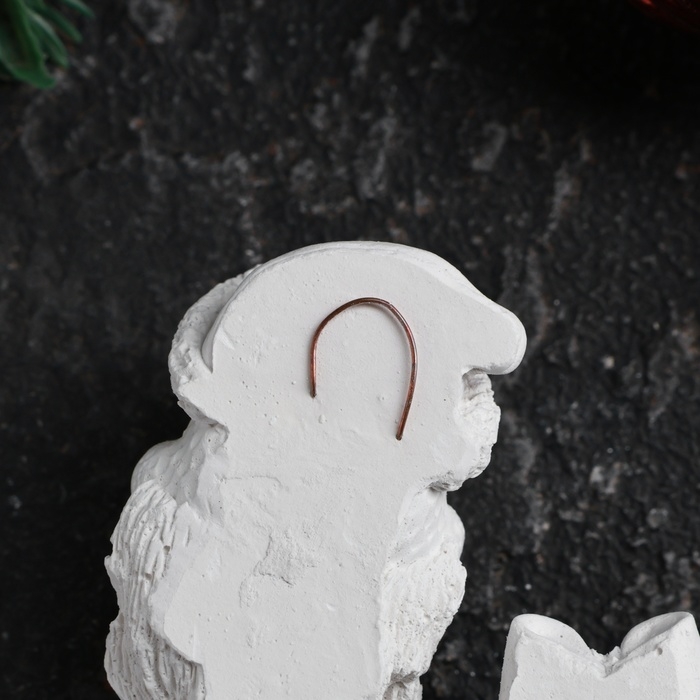 Фигура для раскраски с подвесом  Фигура для раскраски с подвесом "Змея с подарком" 8х3см