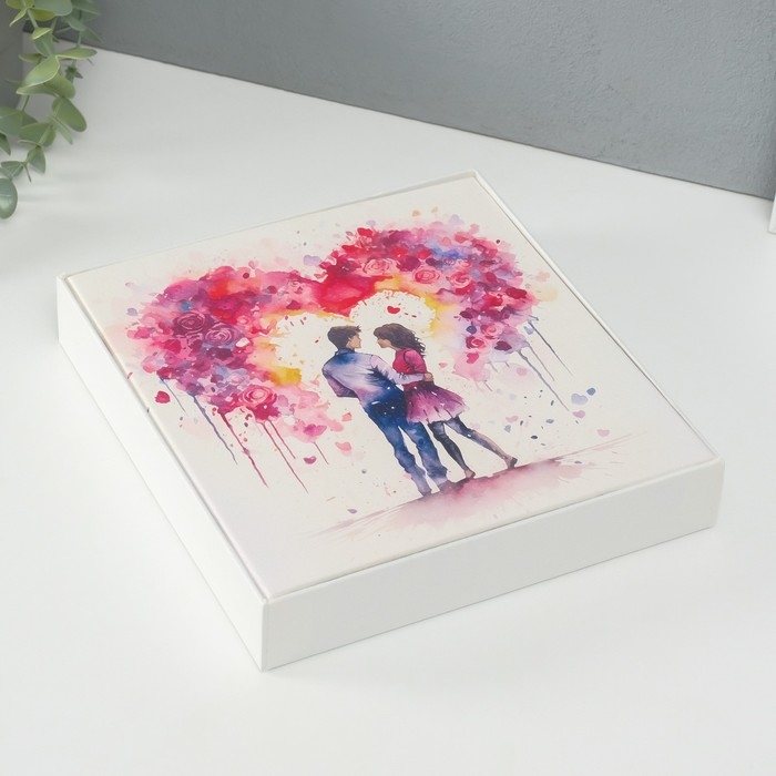 Фотоальбом на 100 фото кожзам 10х15 см  Фотоальбом на 100 фото кожзам 10х15 см "Арка любви" в коробке 4х22х23 см