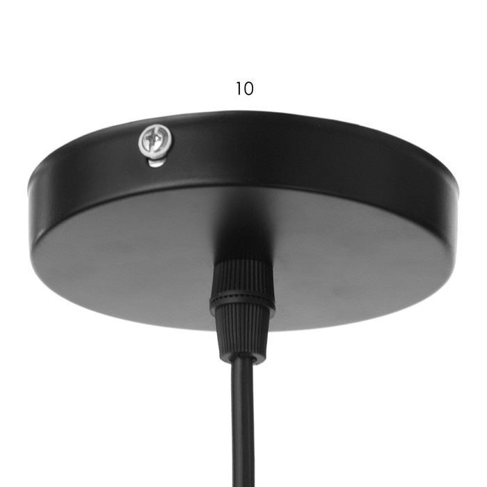 Светильник BayerLux  Светильник BayerLux "Берто" Е27 40Вт черно-серебряный 14х14х30-130 см