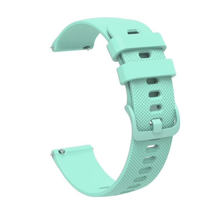 Ремешок для смарт-часов, 22 мм, силикон, бирюзовый Ремешок для смарт-часов, 22 мм, силикон, бирюзовый