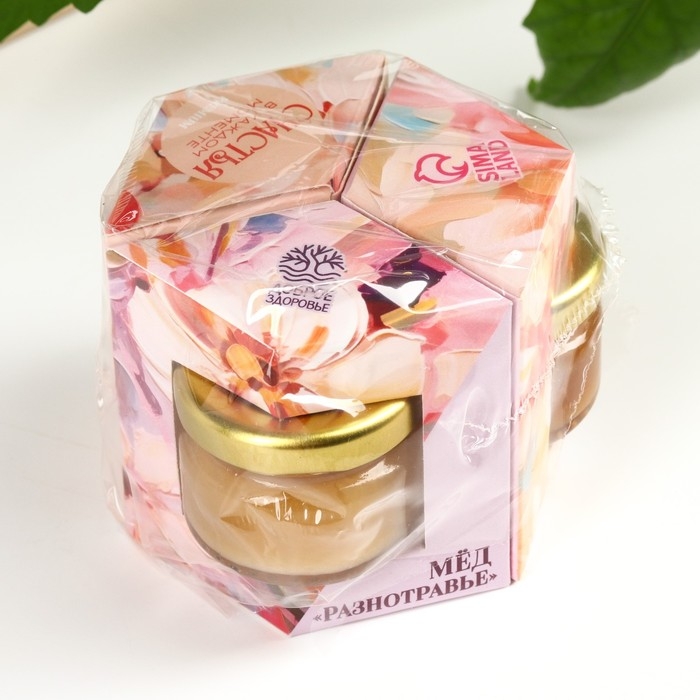 Набор «Счастья в каждом моменте»: мёд гречишный, мёд разнотравье, мёд таёжный, 3 шт. х 30 г. Набор «Счастья в каждом моменте»: мёд гречишный, мёд разнотравье, мёд таёжный, 3 шт. х 30 г.