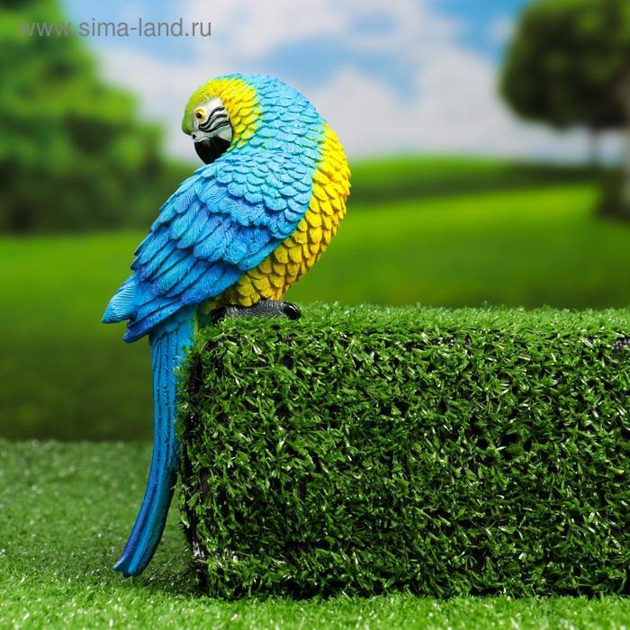 Подвесной декор  Подвесной декор "Синий Ара" 9х6х20см