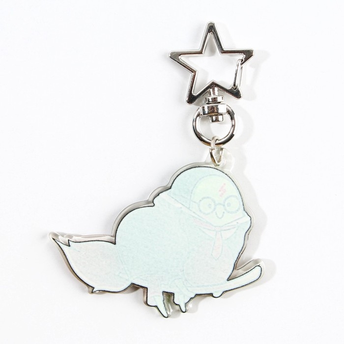 Брелок для ключей акриловый «Добавь магии», 6 х 5,4 см