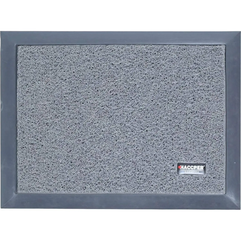 Коврик HACCPER Dezmatta с основой 47х60см серый de