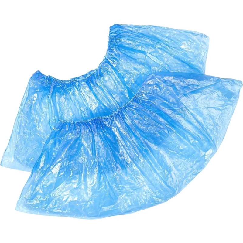 Бахилы п/э Elegreen Лайт-H синие, арт.ГППНД-6/1р-С/50, 1,8 г, 50 пар/уп